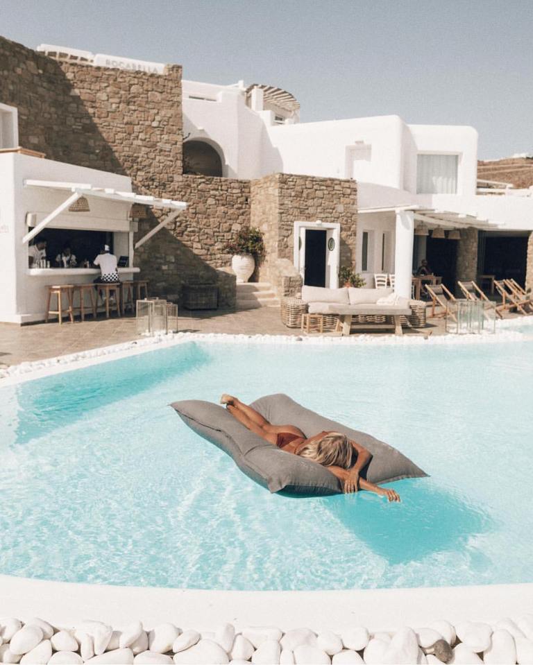 Rocabella Mykonos 📷 @elsas_wholesomelife