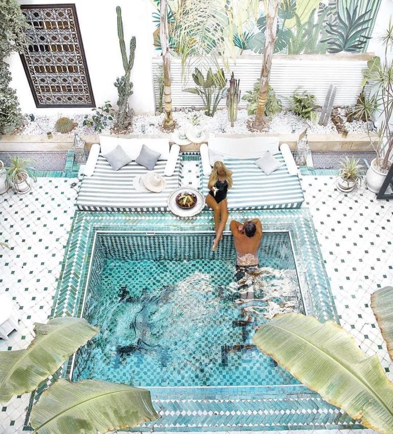 @mrandmrsmonnet Le Riad Yasmine Marrakech ⠀